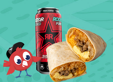 \$1 Rockstar When you Buy a Breakfast Burrito_AppOnly