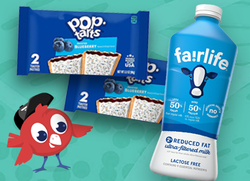 FREE  14oz Fairlife Milk_with purchase of 2 Pop Tarts 2 Packs \(APP ONLY\)