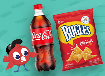 Both for Only \$5_Coke Product 20oz and Bugles 3oz \(In Store\)